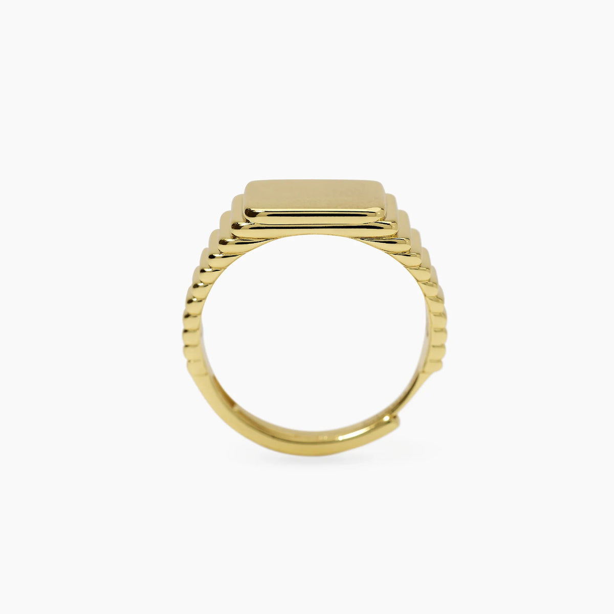 Anello Chevalier In Argento Placcato Oro 18K Mabina Uomo "Jhonny" 523508