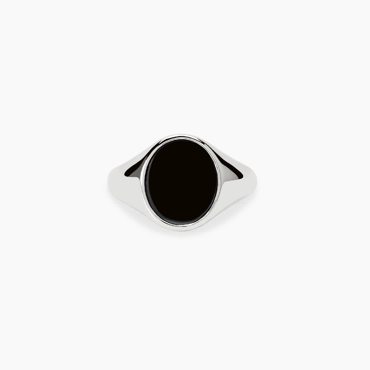 Anello In Argento Con Onice Mabina Uomo "Kingstone" 523499