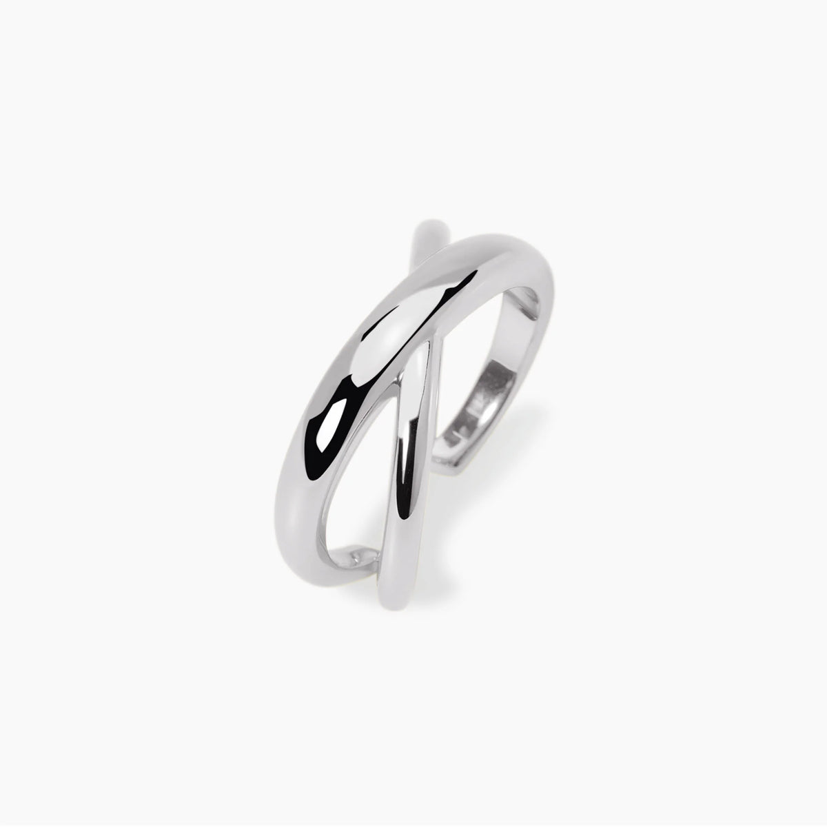 Anello Mabina Donna Argento Regolabile "Intreccio" 523493