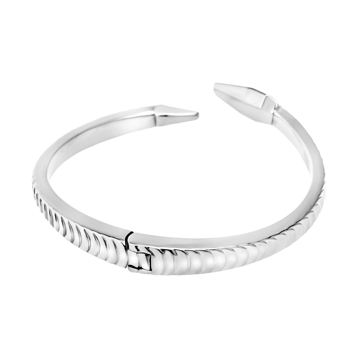 Bracciale Bangle A Foma Di Serpente In Acciaio Breil Donna "Hypnotic" TJ4206