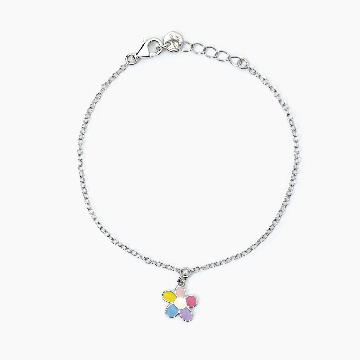 Bracciale Con Fiorellino In Argento Mabina Junior Bambina "Bloom" 533794