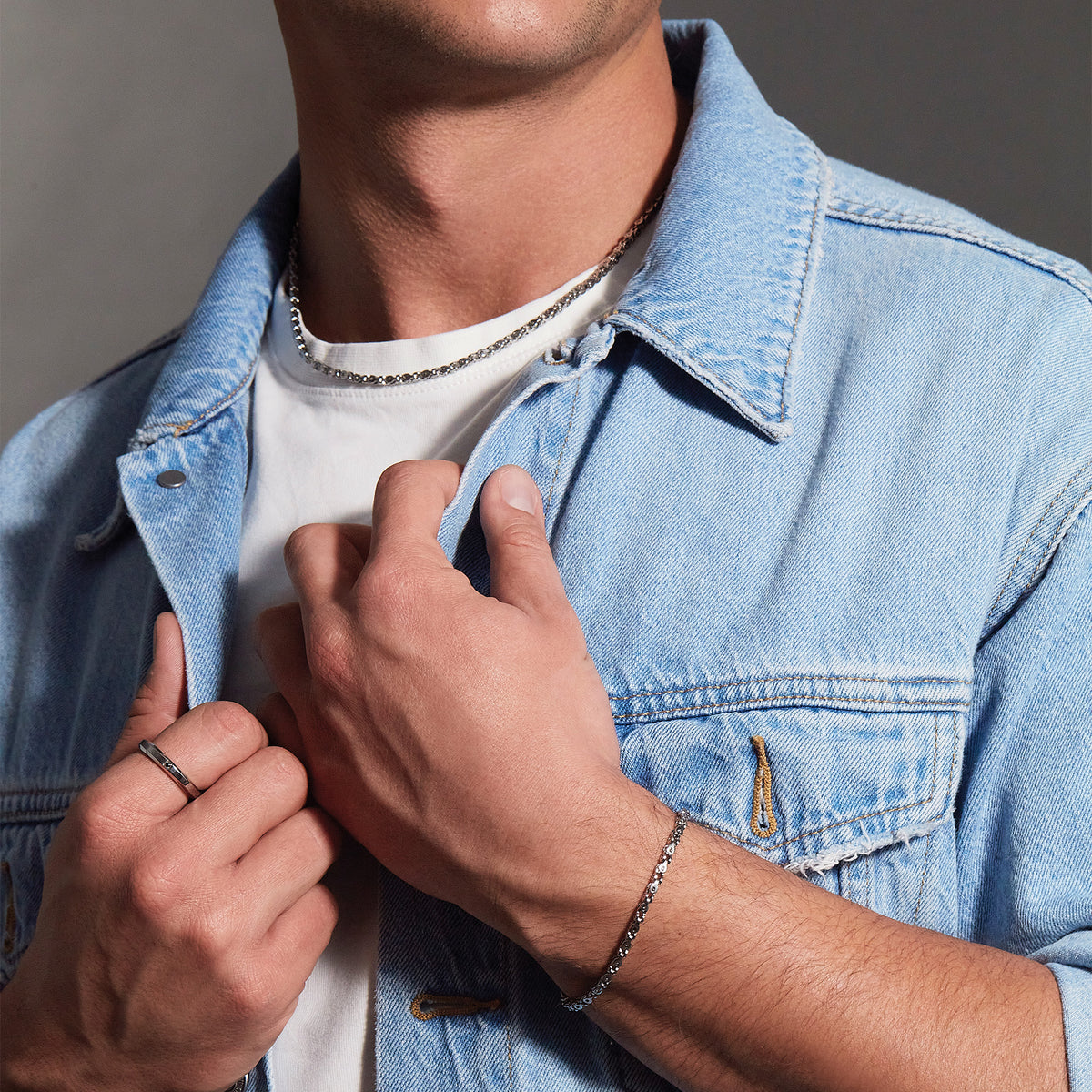 Bracciale In Acciaio Breil Uomo "Gear" TJ3533
