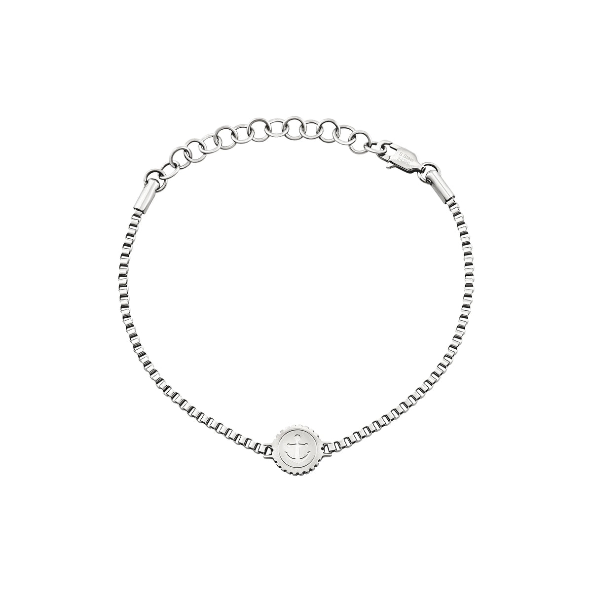 Bracciale In Acciaio Con Ancora Breil Uomo "Holt" TJ3721