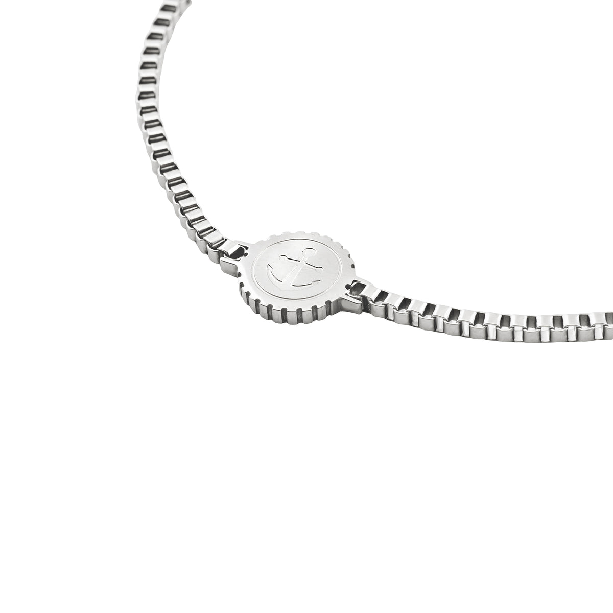 Bracciale In Acciaio Con Ancora Breil Uomo "Holt" TJ3721
