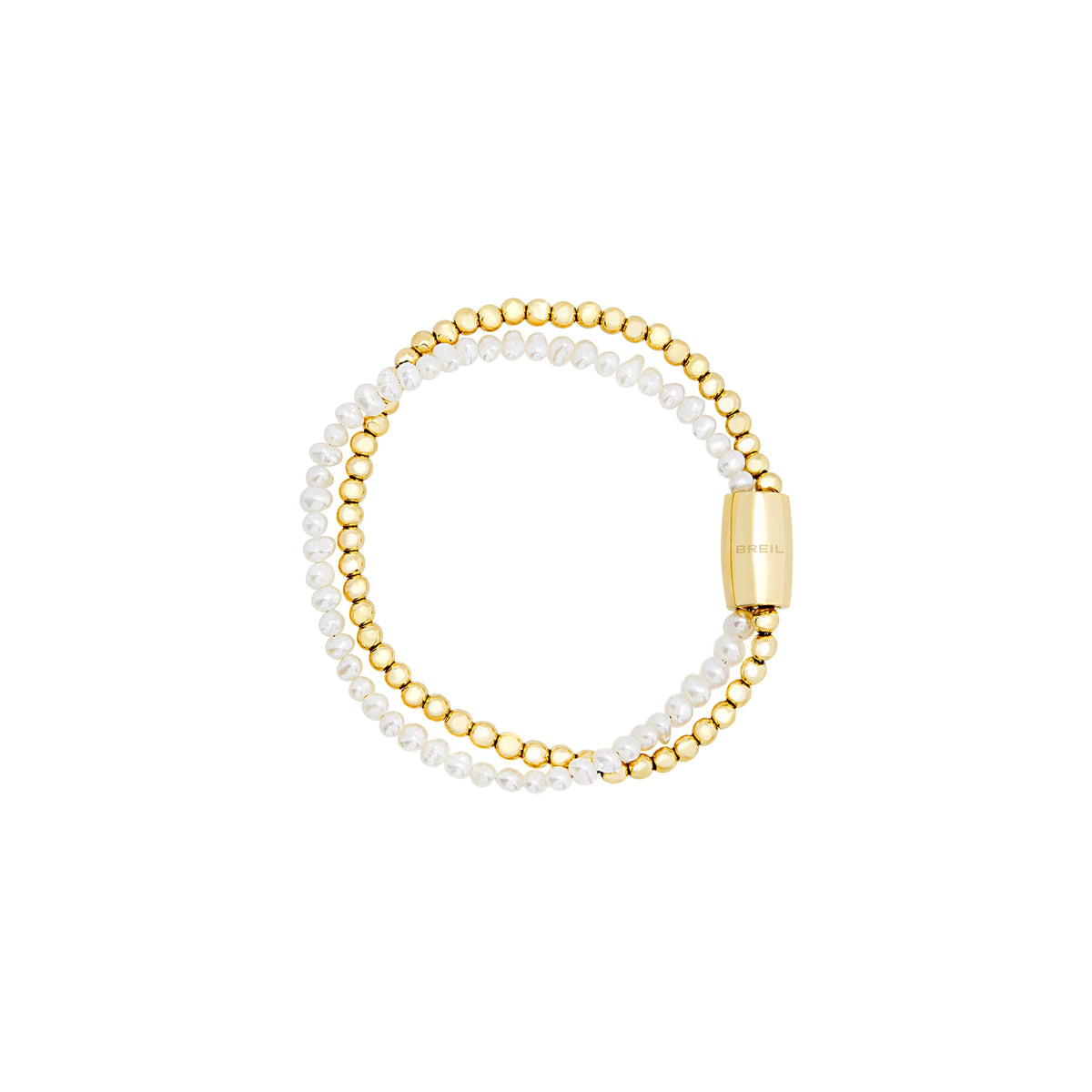 Bracciale In Acciaio E Perle Breil Donna "Magnetica System" TJ3582
