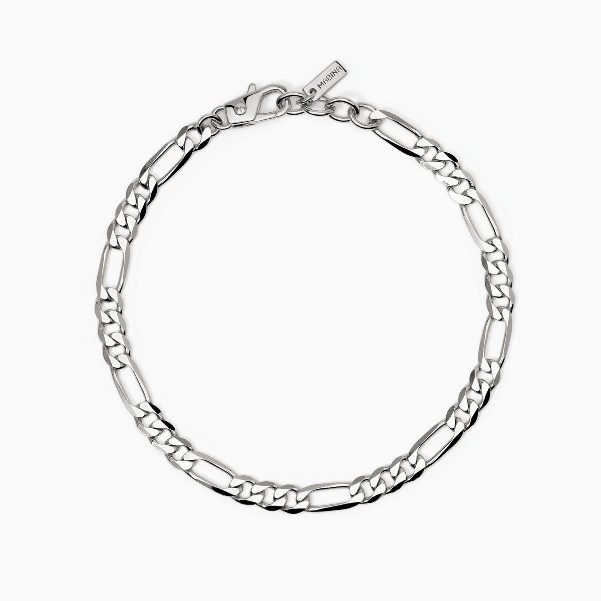 Bracciale In Argento A Catena Mabina Uomo "Millenium" 533831