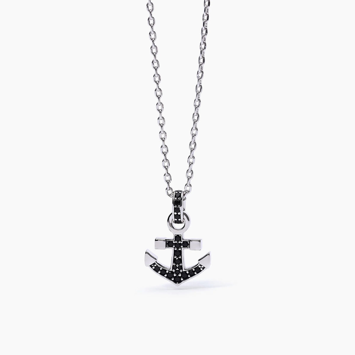 Collana In Argento Con Ancora Mabina Uomo "Navy Rule" 553485