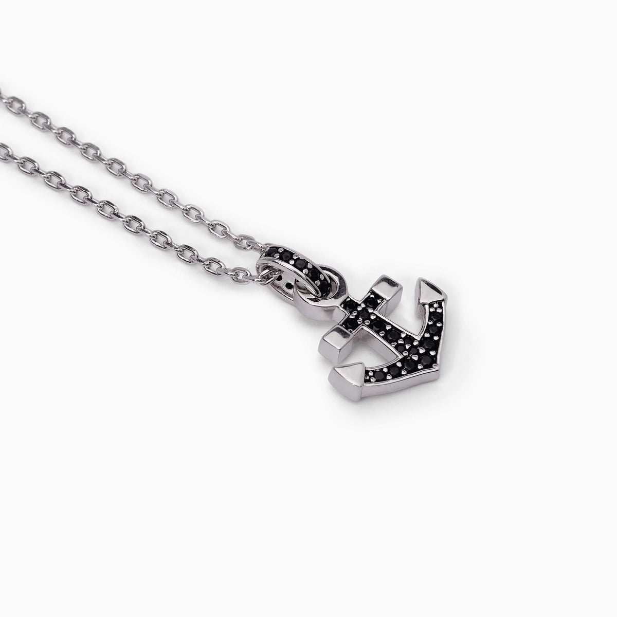 Collana In Argento Con Ancora Mabina Uomo "Navy Rule" 553485