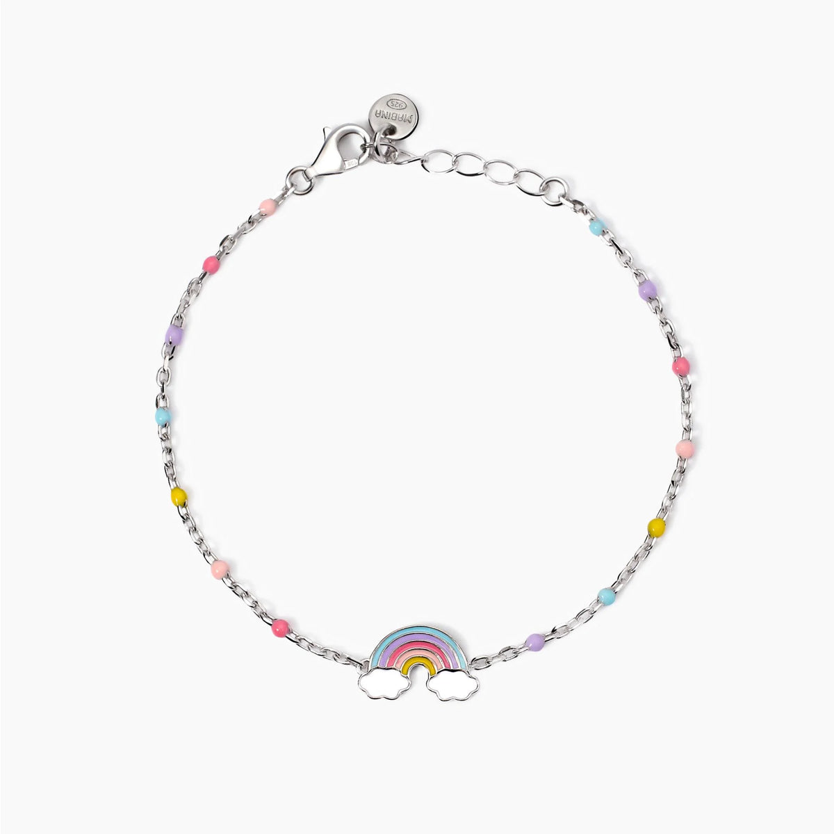 Bracciale In Argento Con Arcobaleno Mabina Junior Bambina "Rainbow" 533934