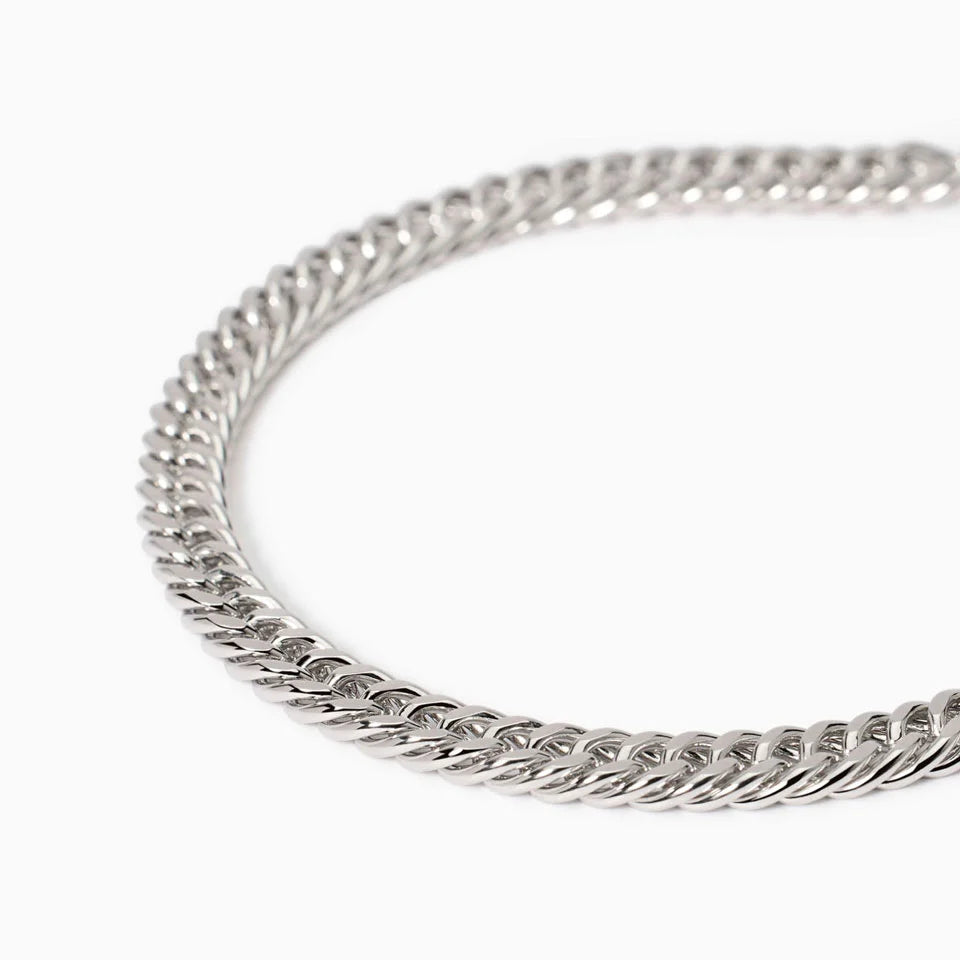 Bracciale In Argento Con Catena Groumetta Mabina Uomo "Denim" 534006