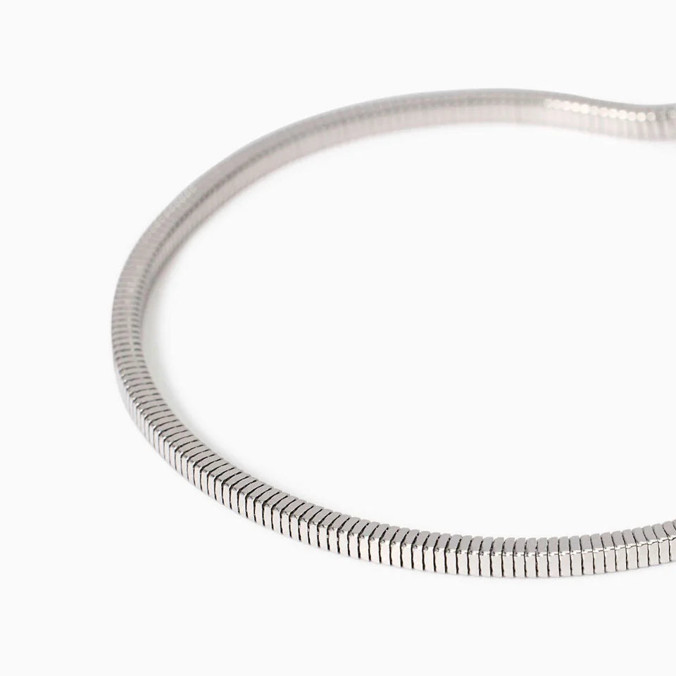 Bracciale In Argento Con Catena Snake Mabina Uomo "Daily"  534007