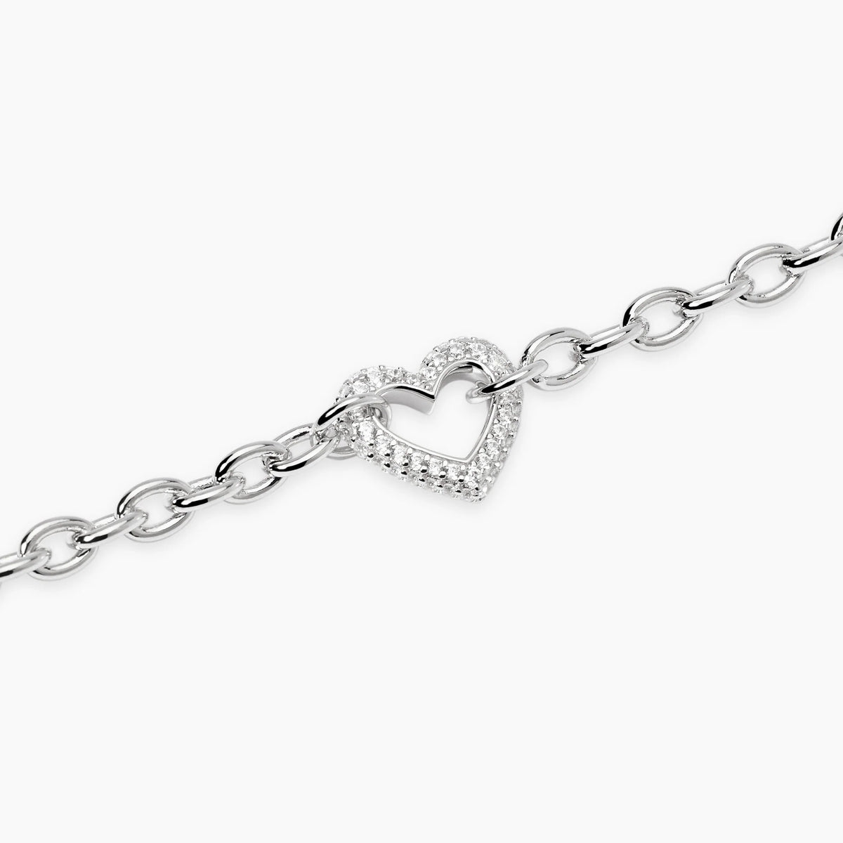 Bracciale In Argento Con Cuore Mabina Donna "Bubble Heart" 534102