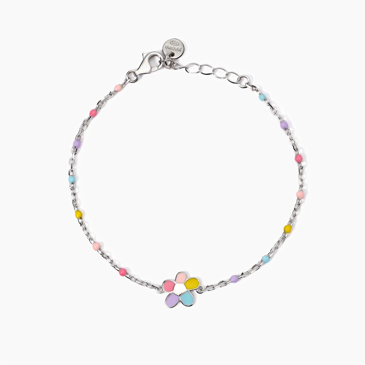 Bracciale In Argento Con Fiorellino Mabina Junior Bambina "Bloom" 533935