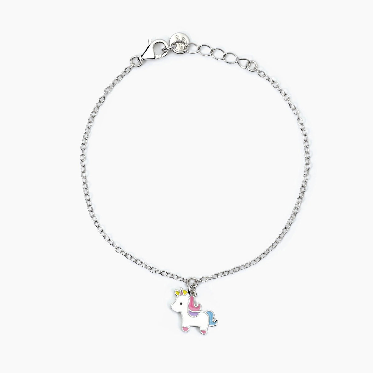 Bracciale In Argento Con Unicorno Mabina Junior Bambina "Unicorno Magico" 533774
