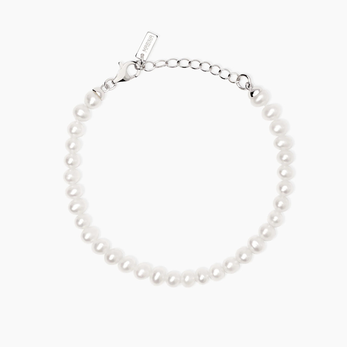 Bracciale In Argento E Perle Mabina Donna "Louise" 534105