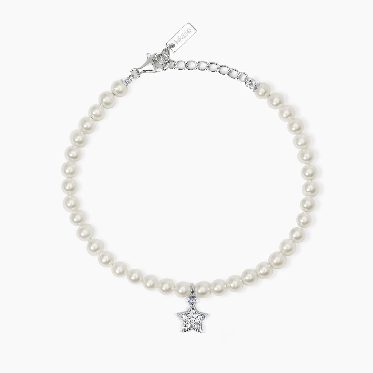 Bracciale In Argento E Perle Mabina Donna "Polvere Di Stelle" 533736