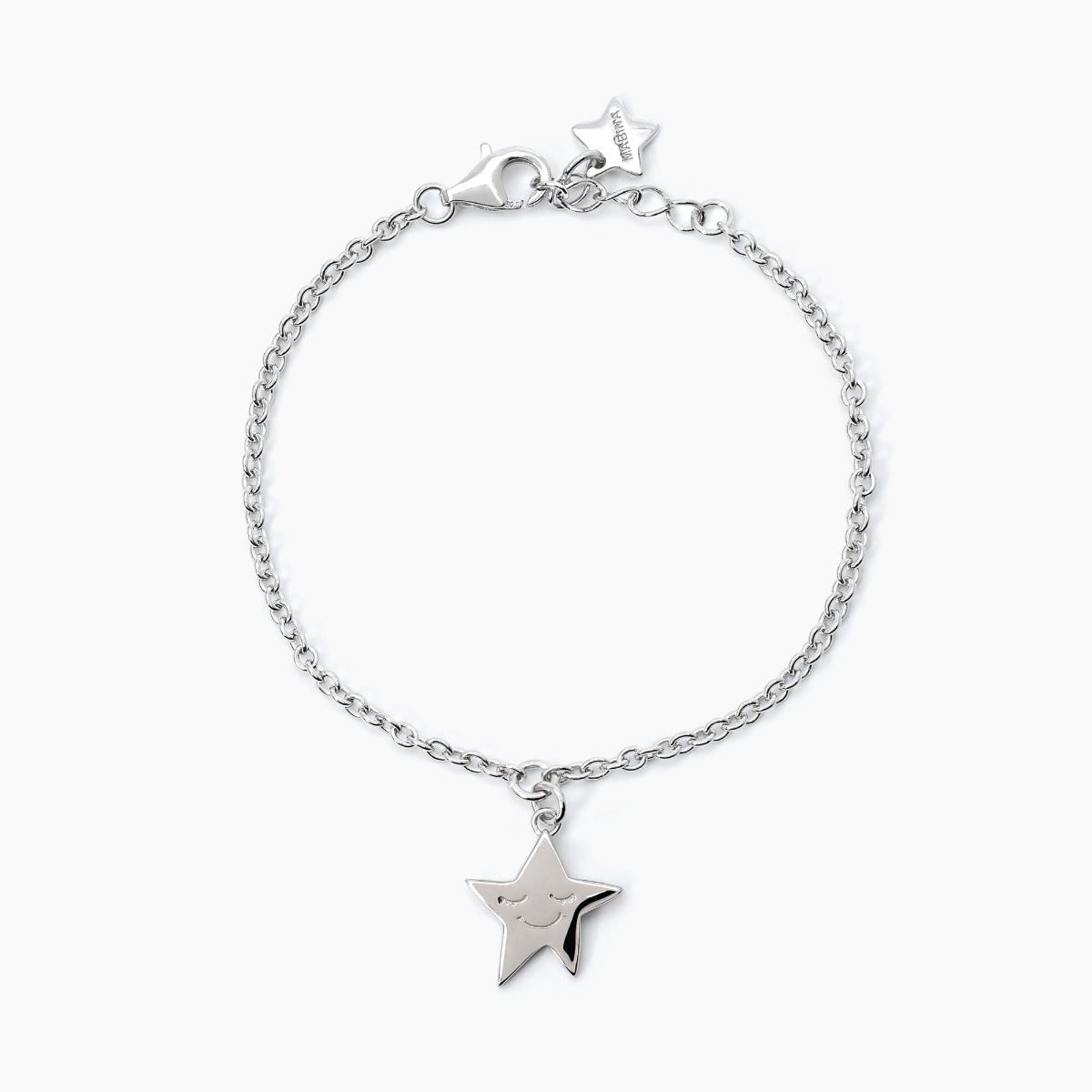 Bracciale In Argento Mabina Junior Bambina "1 2 3 Stella" 533613