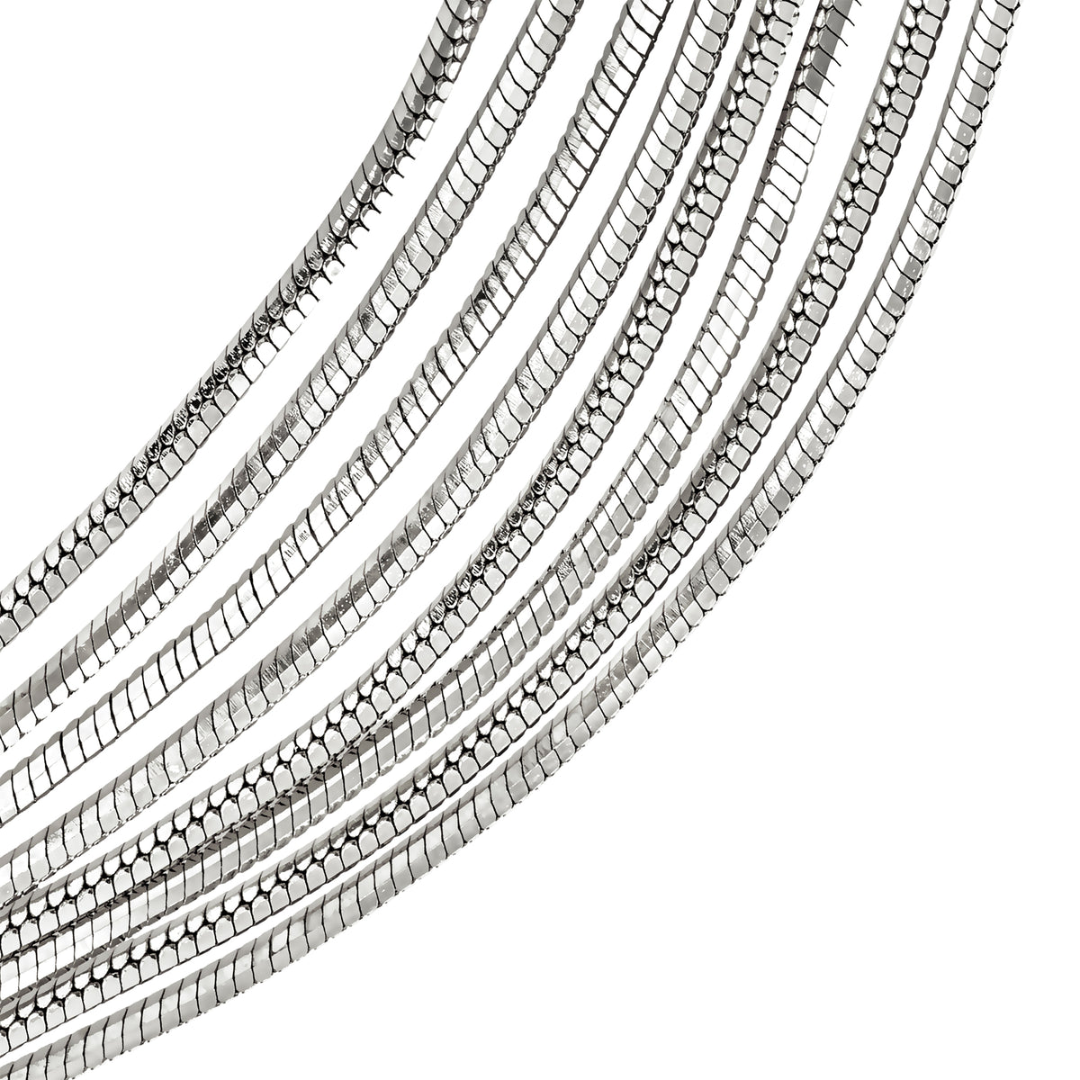 Bracciale Multi-Chain Con Catena Snake Breil Donna "Falling Star" TJ4231