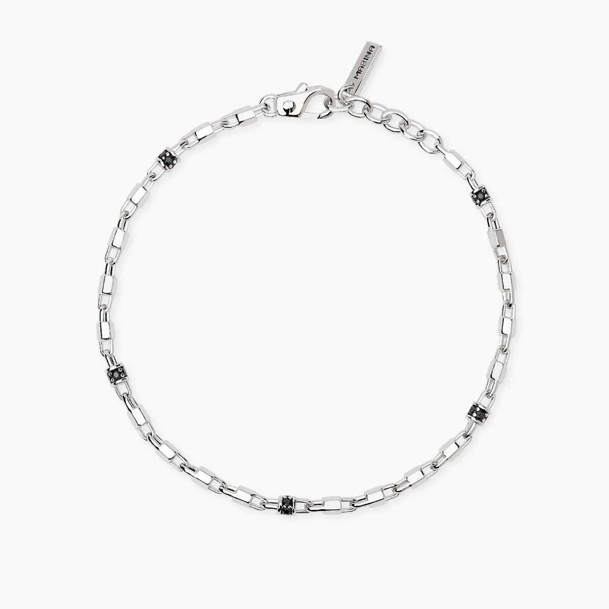 Bracciale In Argento Mabina Uomo "Way Out" 534120