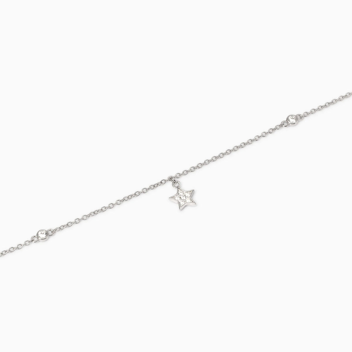 Cavigliera In Argento Con ciodolo Stella Mabina "Long Beach" 534020
