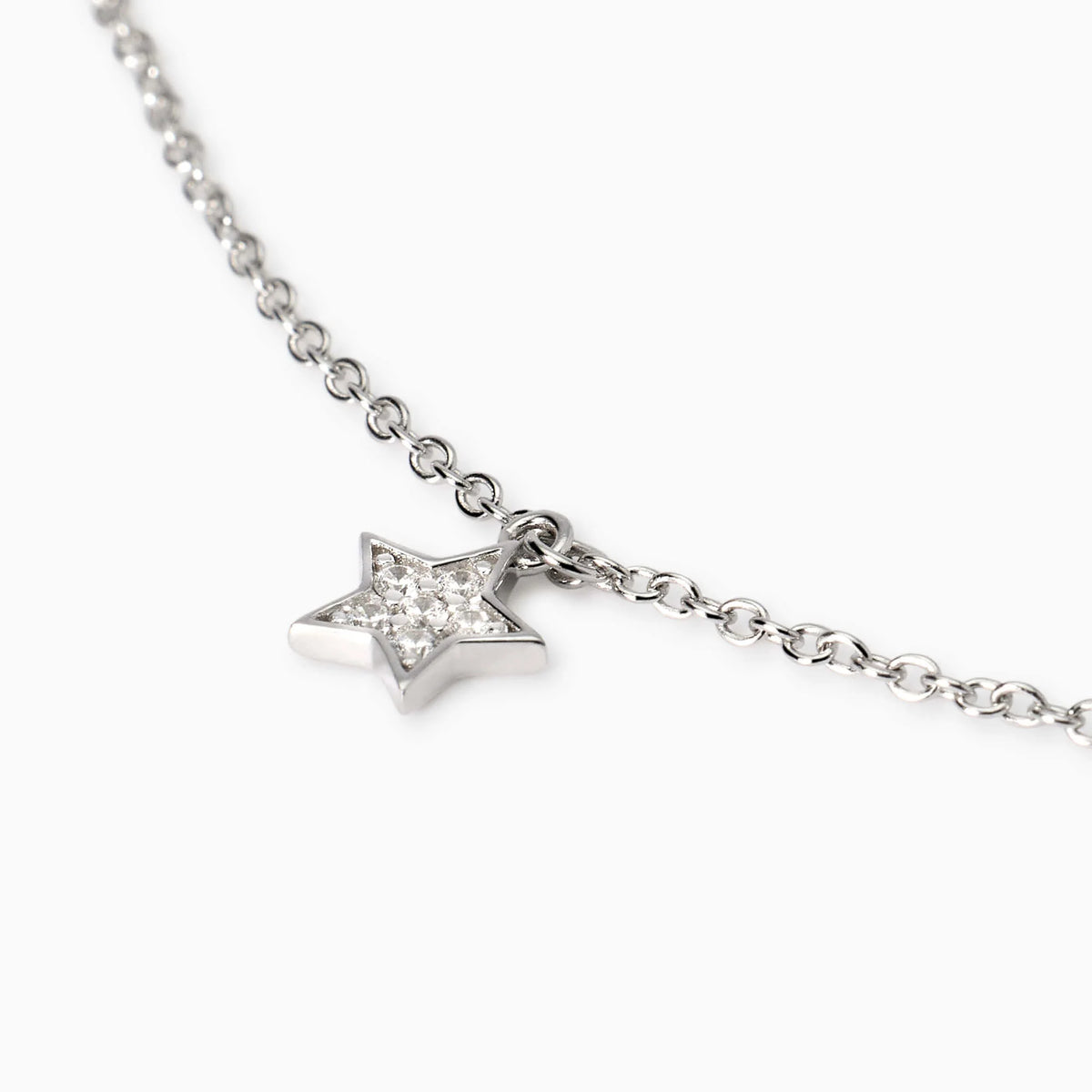 Cavigliera In Argento Con ciodolo Stella Mabina "Long Beach" 534020