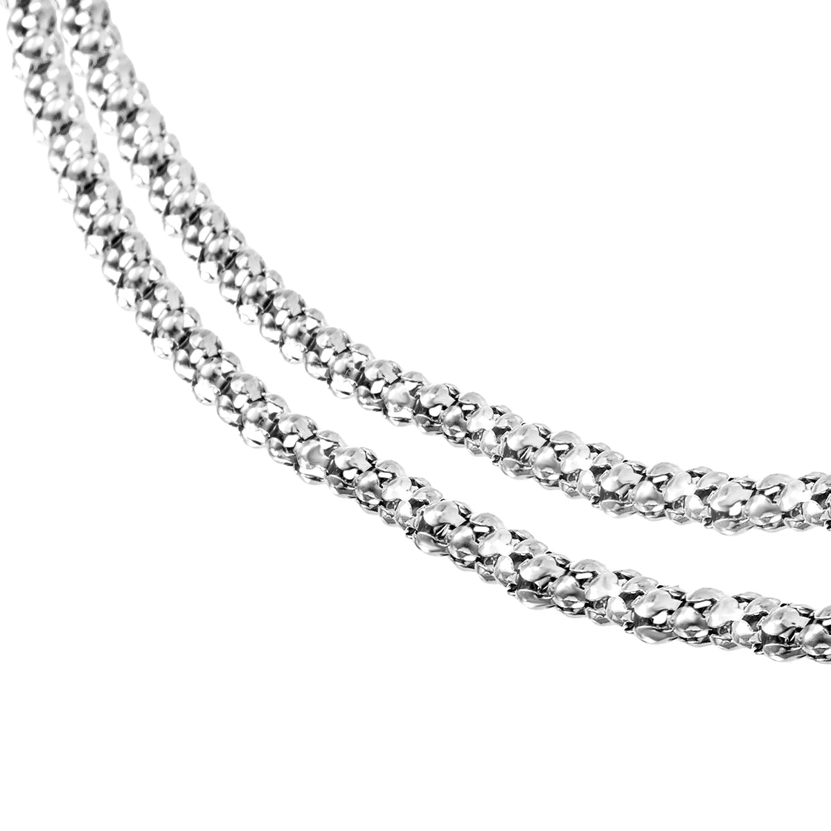 Collana A Sciarpa In Acciaio Con Finitura Specchiata Breil Donna "Globe" TJ4064