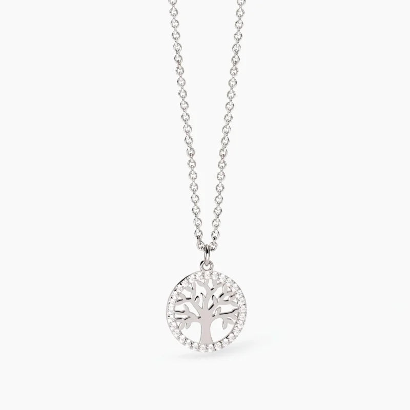 Collana Con Albero Della Vita In Argento E Zirconi Mabina Donna "Albero Della Vita" 553731