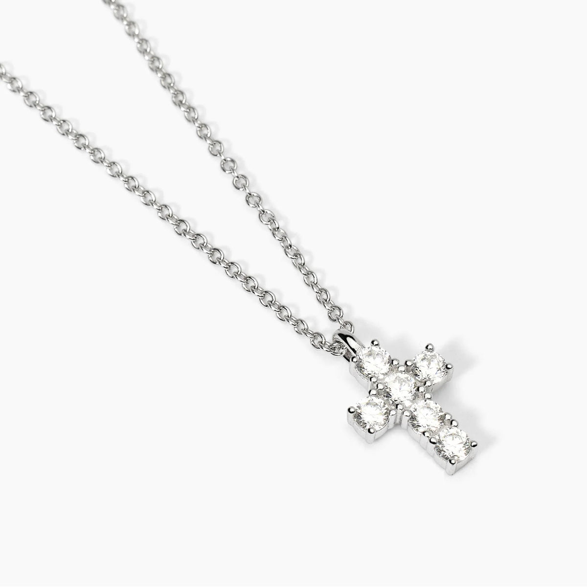 Collana Con Croce In Argento Mabina Donna "Croce Del Sud" 553658