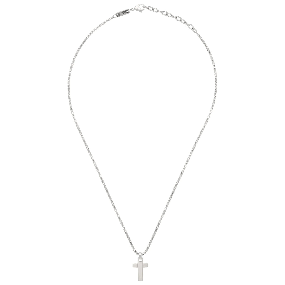 Collana In Acciaio Con Croce Breil Uomo "Tag And Cross" TJ3228