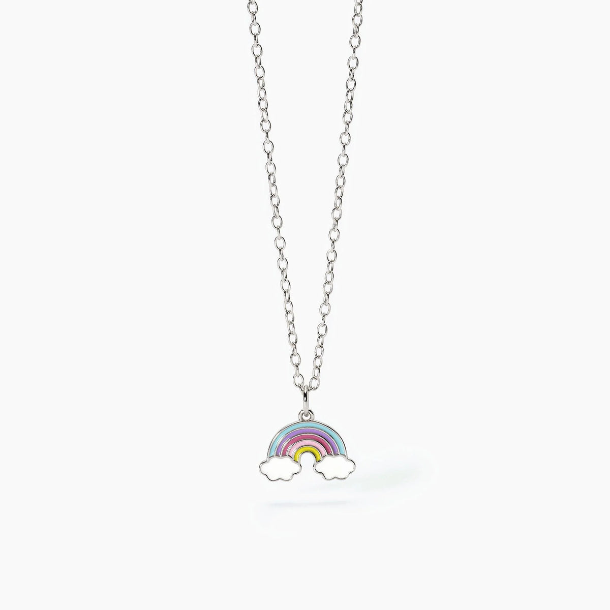 Collana In Argento Con Arcobaleno Mabina Junior Bambina "Rainbow" 553621