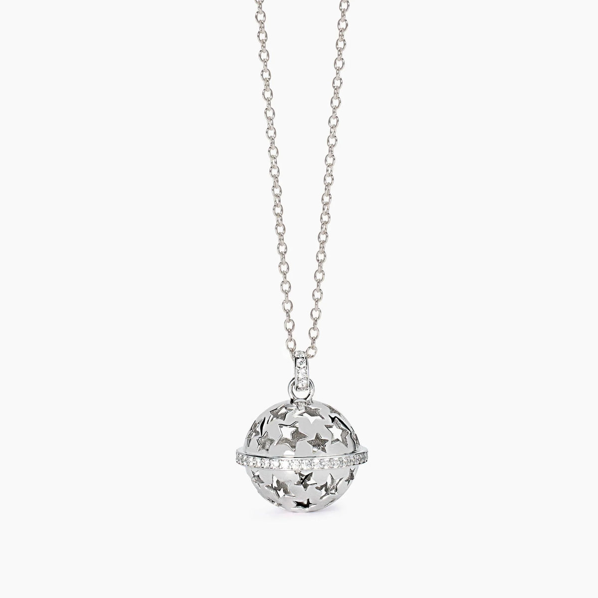 Collana In Argento Con Ciondolo Chiama Angeli Mabina Donna "Made With Love" 553739