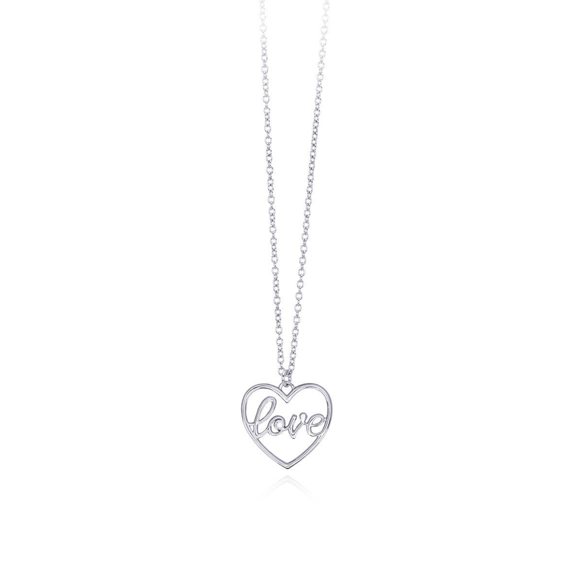 Collana In Argento Con Cuore Mabina Donna 553225