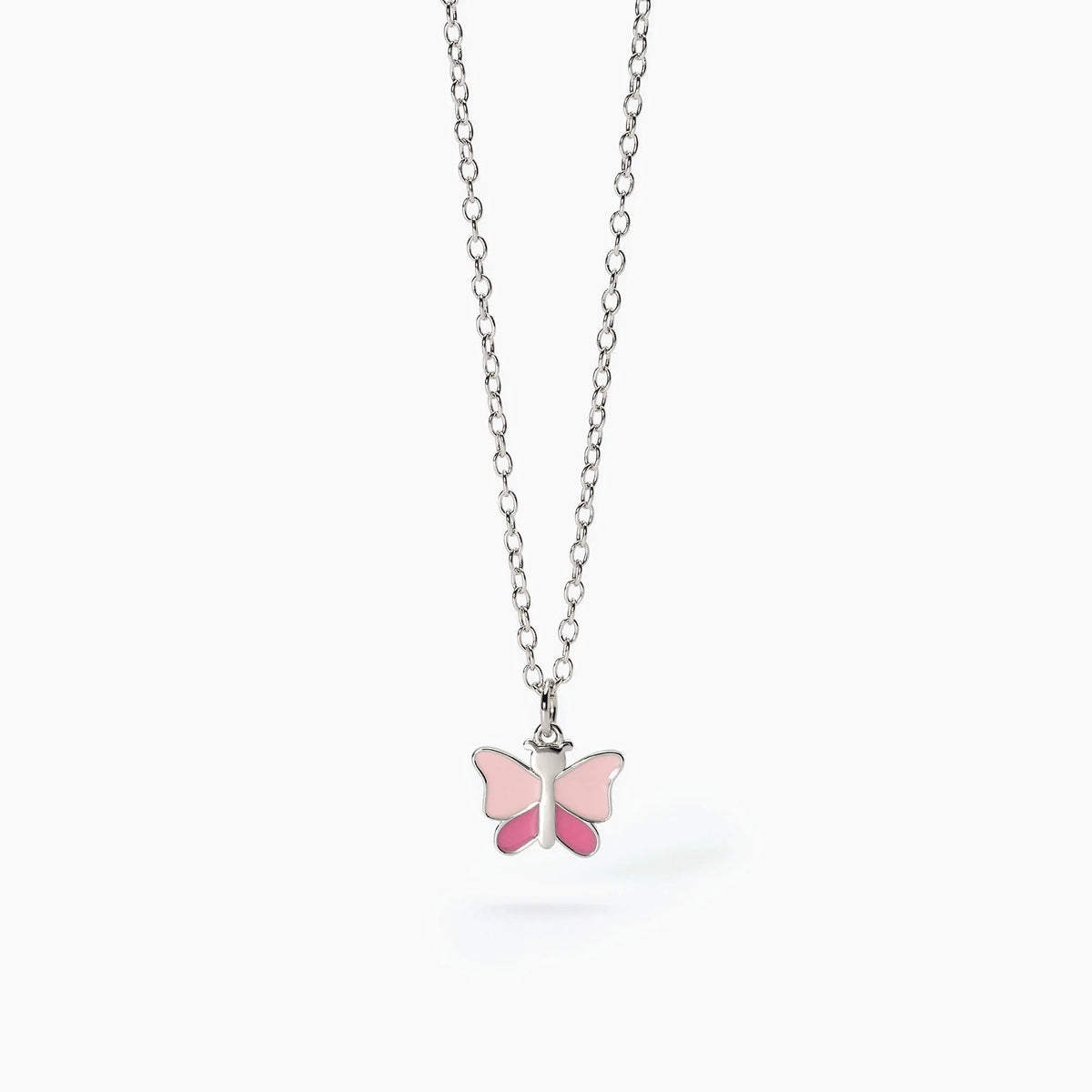 Collana In Argento Con Farfalla Smaltata Mabina Junior Bambina"Butterfly" 553629