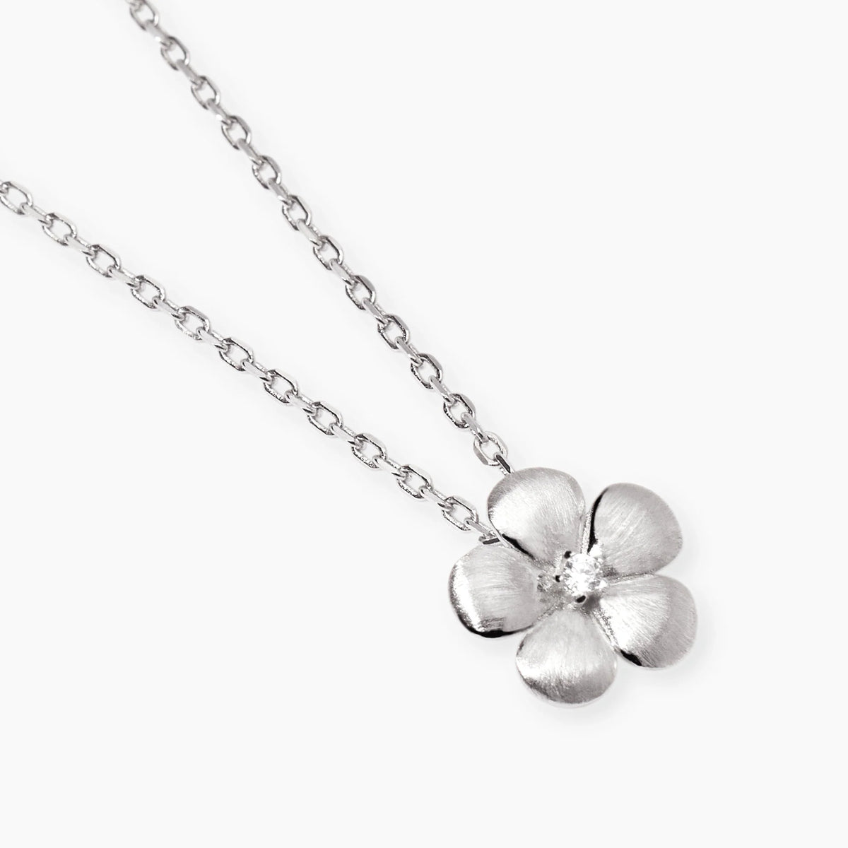 Collana In Argento Con Fiore Mabina Donna "Maledetta Primavera" 553837