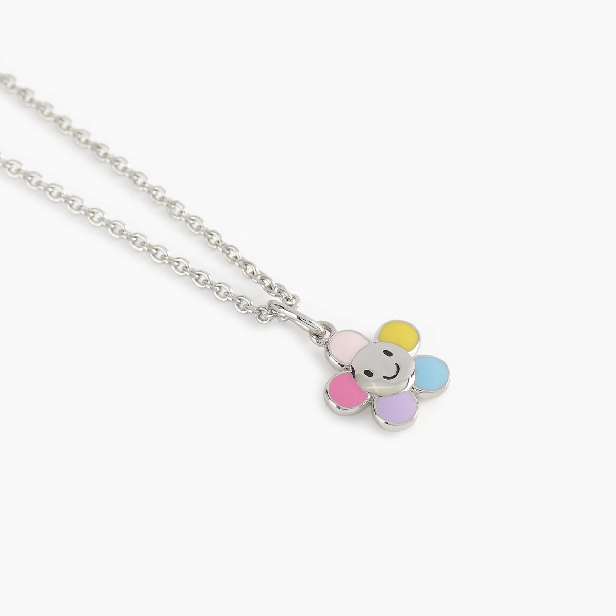 Collana In Argento Con Fiore Mabina Junior Bambina "Bloom" 553419