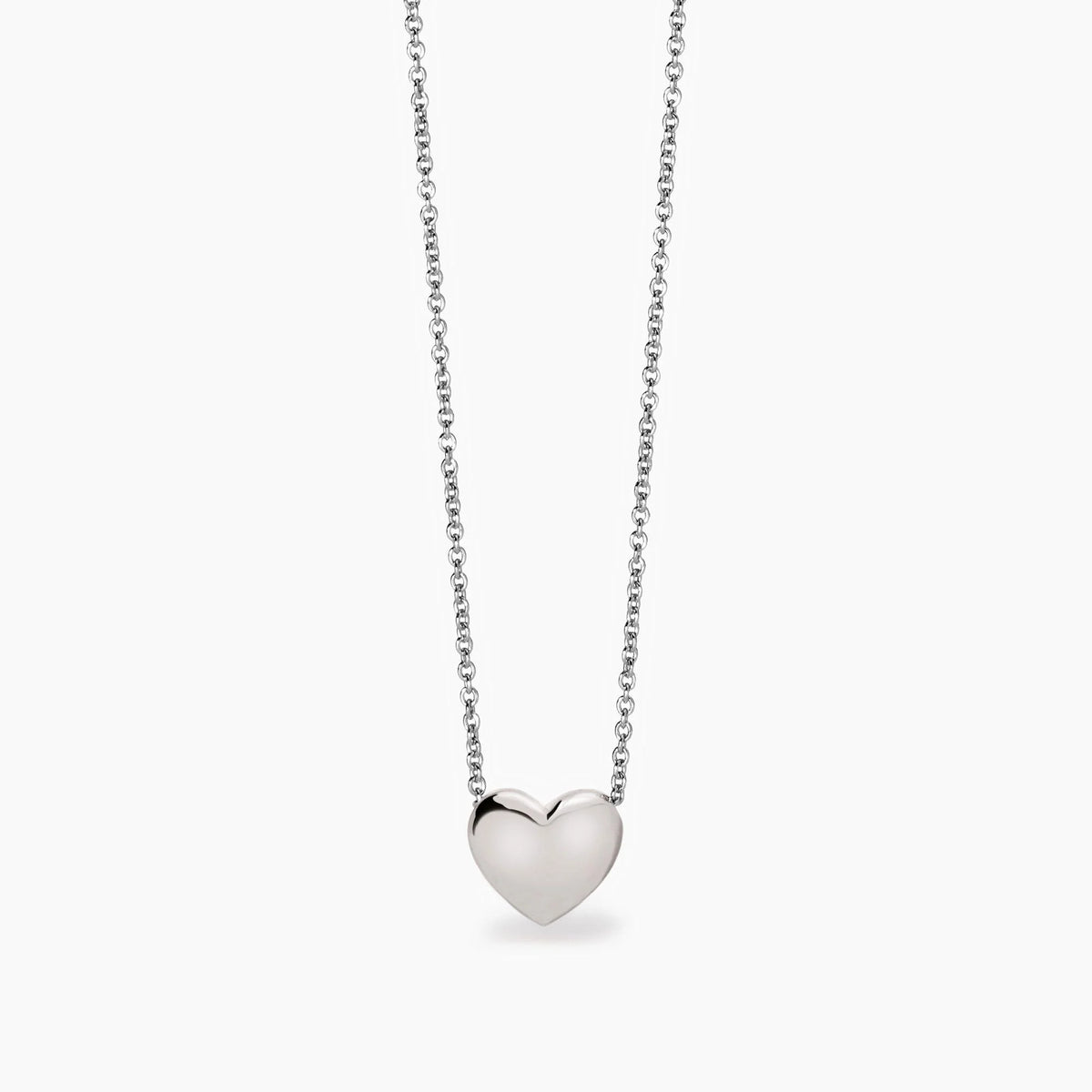 Collana In Argento Con Pendente A Forma Di Cuore Mabina Donna "Feelig" 553742