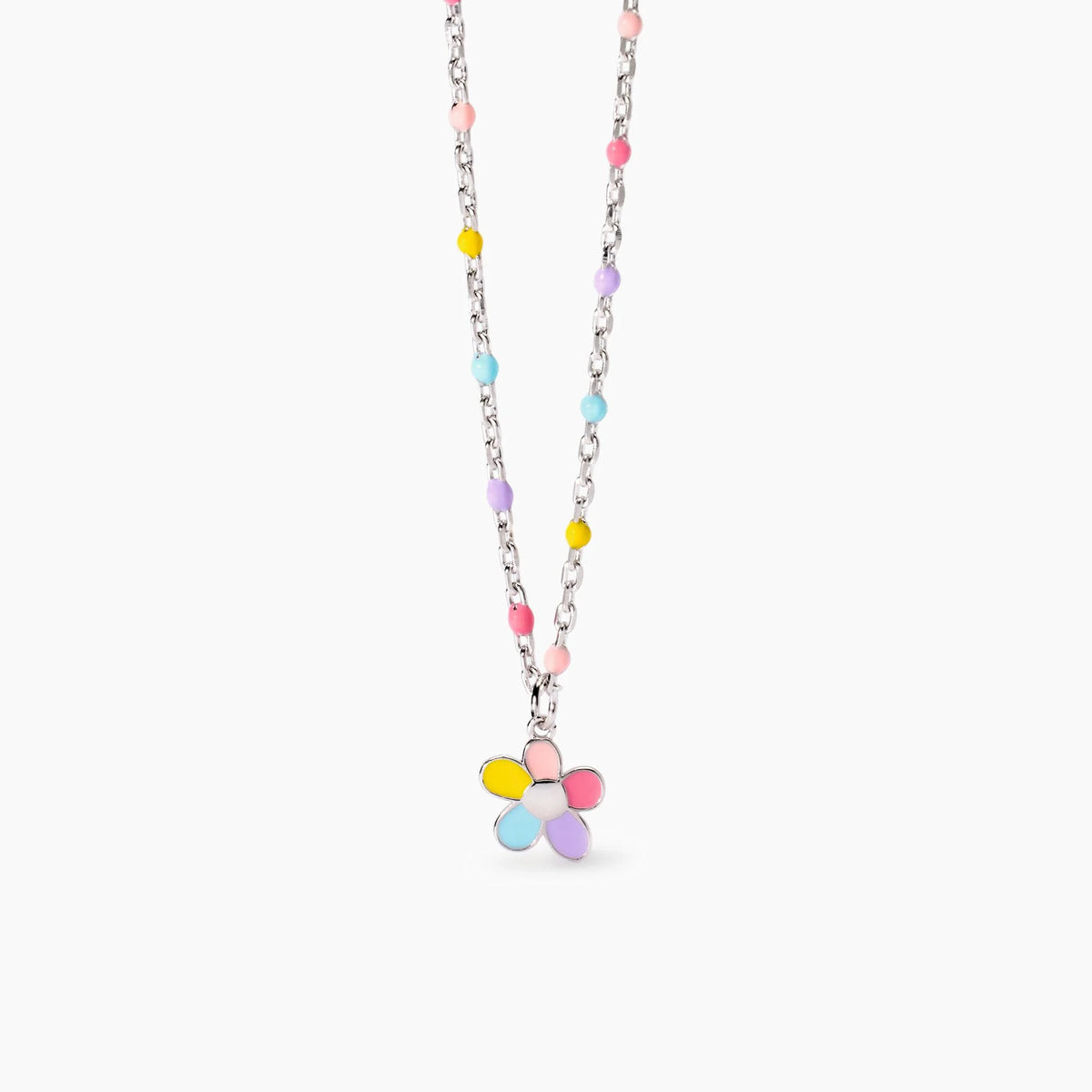 Collana In Argento Fiore Bambina Mabina Junior "Bloom" 553728