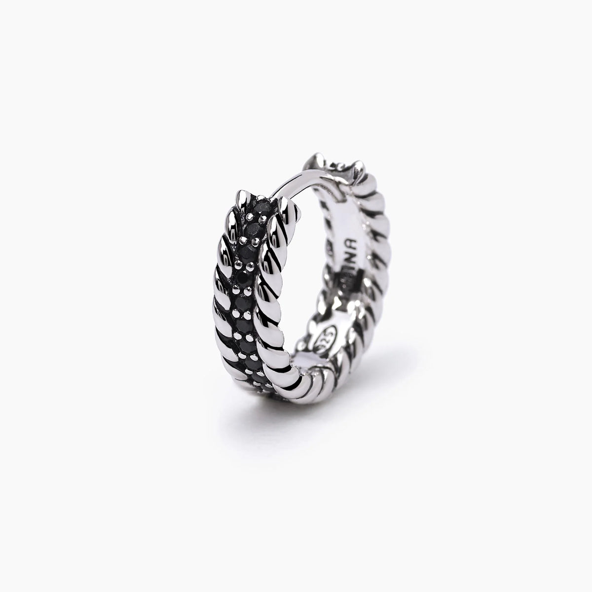 Mono Orecchino In Argento Mabina Uomo "Bandito" 563538