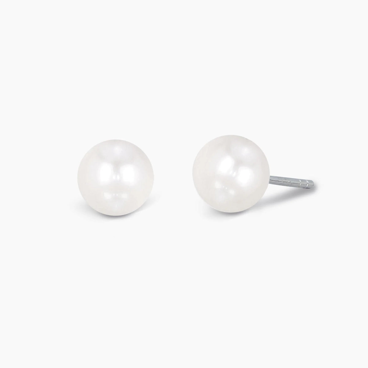 Orecchini A Lobo In Argento E Perle Coltivate Mabina Donna "Ever" 563014