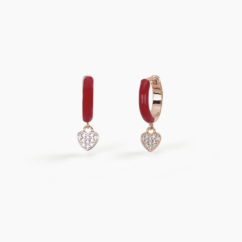 Orecchini In Argento A Cerchio Mabina Donna "Have Fun" 563473
