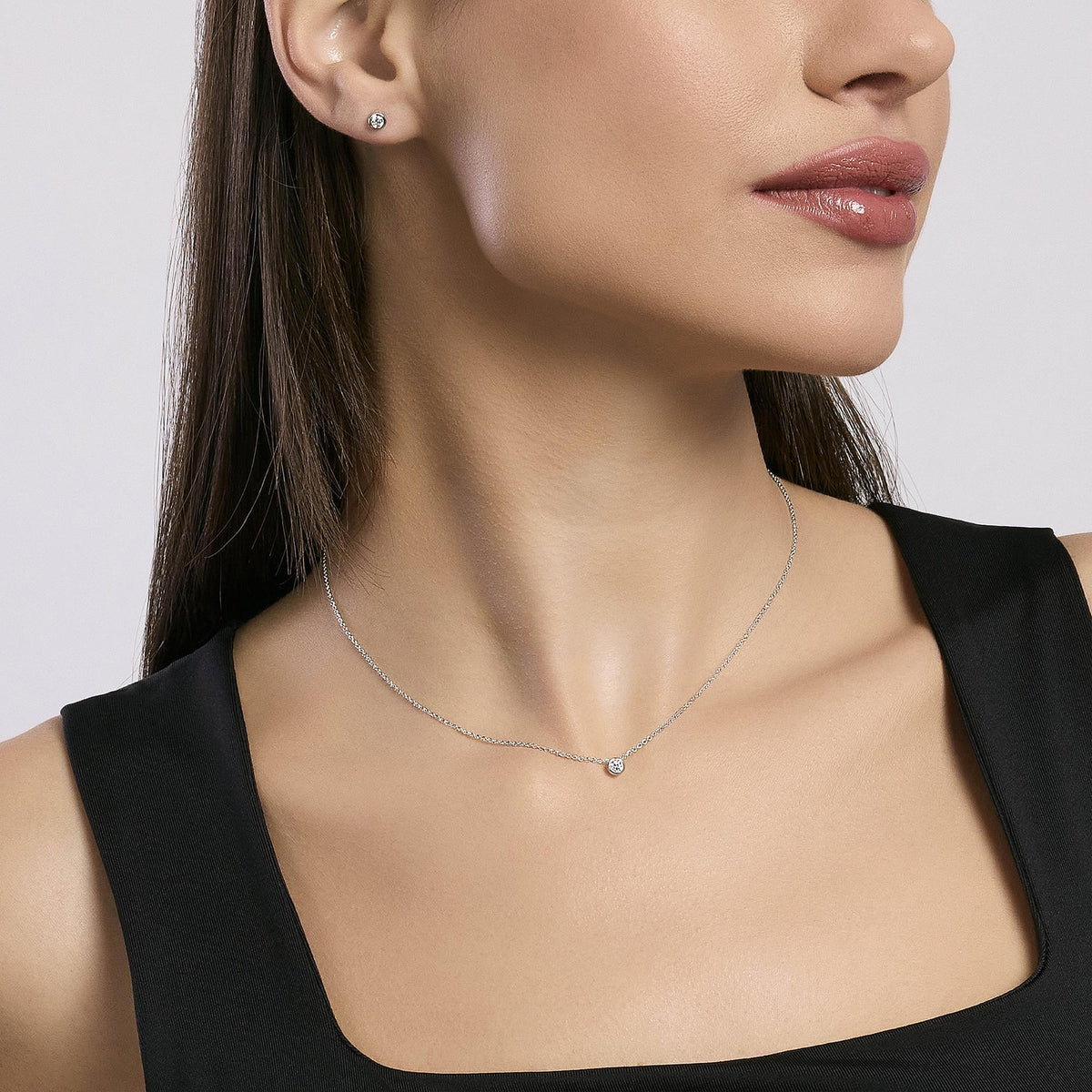 Orecchini In Argento Mabina Donna Punti Luce "Shiny" 563600