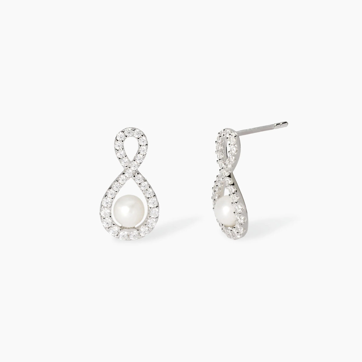 Orecchini Infinito In Argento Mabina Donna "Endless" 563855