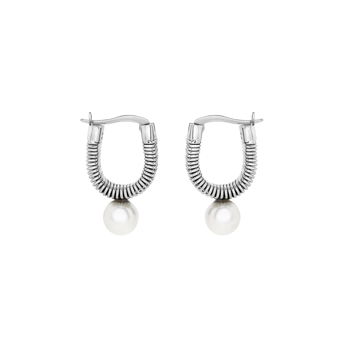 Orecchini Pedenti A Boccola Ovale Con Finitura Specchiata Breil Donna "Stylize" TJ4051